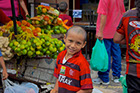 Boy working street cart, Manaus Brazil